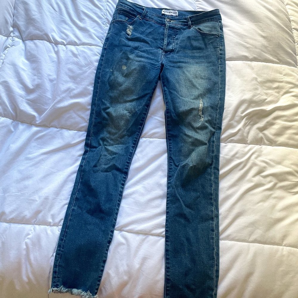 Button up jeans by Kittenish